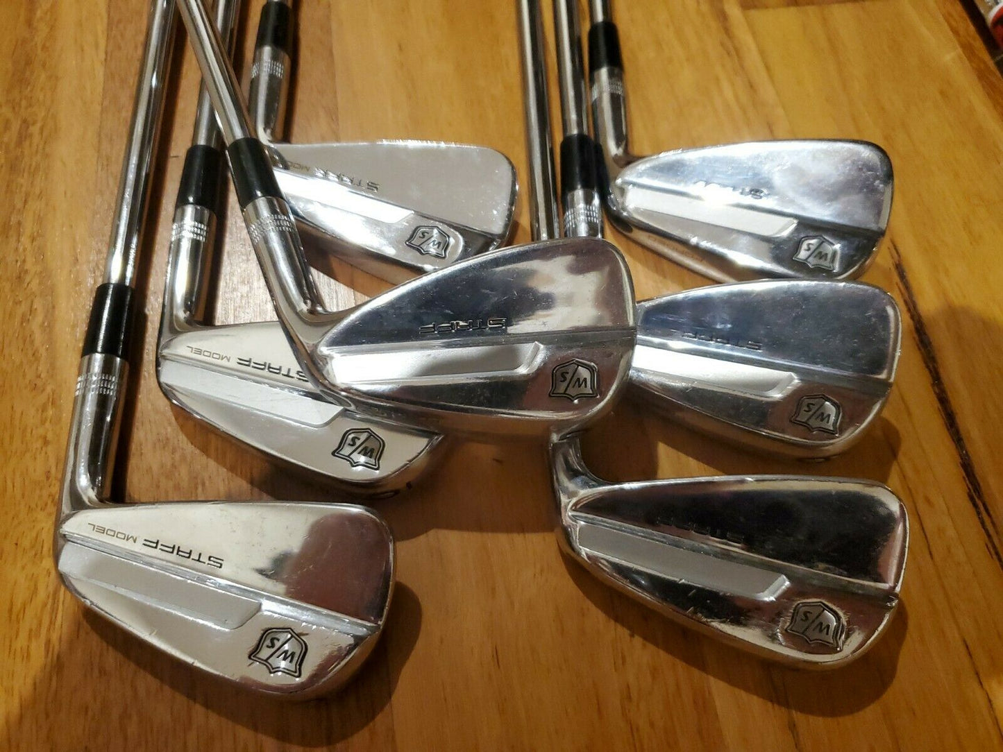 WILSON STAFF FORGED BLADE IRONS 4I-PW -  DG S300 STIFF SHAFTS