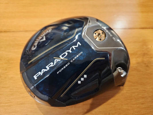 CALLAWAY PARADYM 8.0° TRIPPLE DIAMOND FORGED CARBON DRIVER - MINT CONDITION