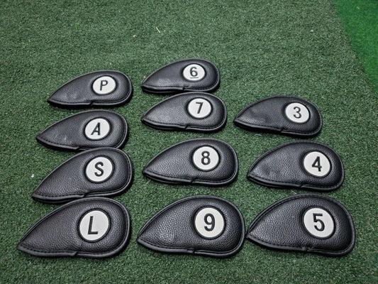 GOLF IRON COVERS - MAGNETIC SOFT CLOSE - 3i To LW