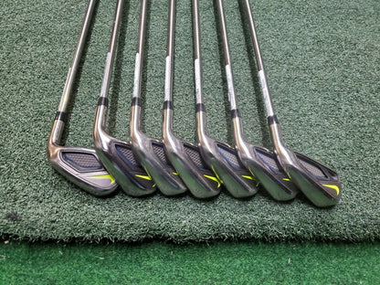 NIKE VAPOR FLY GOLF IRONS 5-AW - UST RECOIL MAMIYA STIFF SHAFT F3