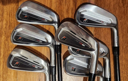 BRIDGESTONE 221 CB FORGED IRONS 4-PW - LA GOLF GRAPHITE SHAFTS