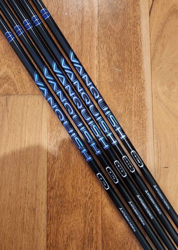 MITSUBISHI VANQUISH PRECISION CRAFTED GOLF SHAFTS - GRIP & ADAPTER FITTED RSXTX