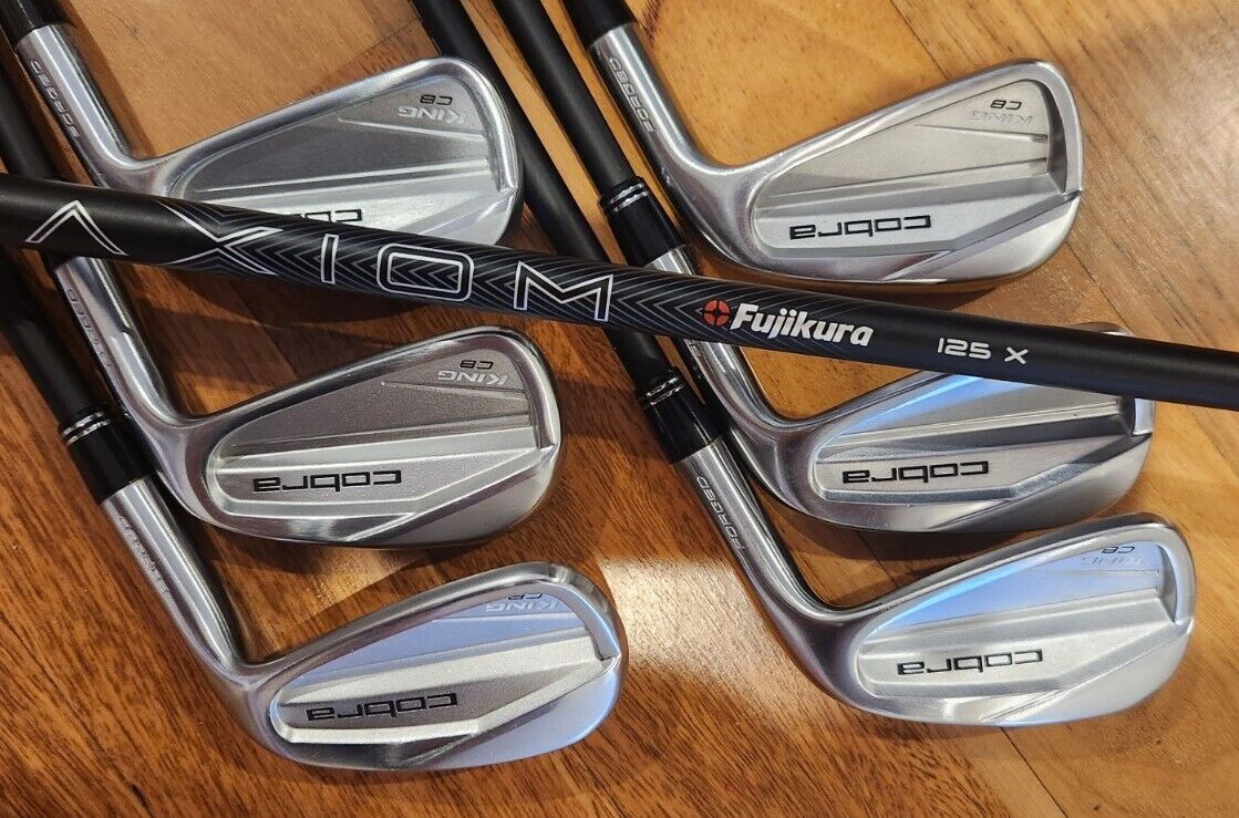 COBRA KING CB IRON 4-PW FUJIKURA AXIOM 125X VELOCORE GRAPHITE SHAFTS