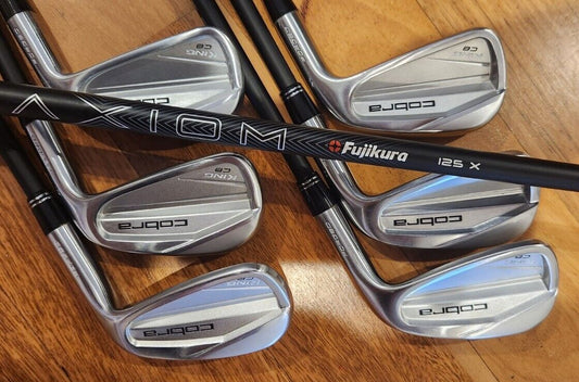COBRA KING CB IRON 4-PW FUJIKURA AXIOM 125X VELOCORE GRAPHITE SHAFTS