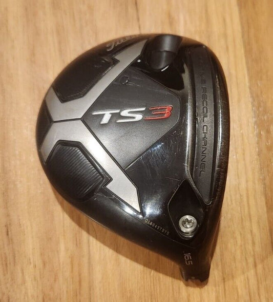 TITLEIST TS3 16.5 TOUR ISSUE T SERIAL FAIRWAY 3 - 4 WOOD - HEAD ONLY