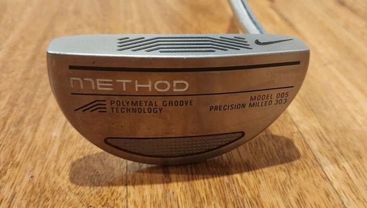 NIKE METHOD PRECISION MILLED 303 / MODEL 005 PUTTER - VERY GOOD  CONDITION