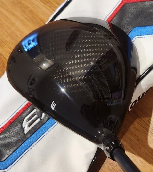 EXOTICS EXS PRO TOUR EDGE 9.5° DRIVER HZRDUS SMOKE YELLOW 6.5 - MINT CONDITION