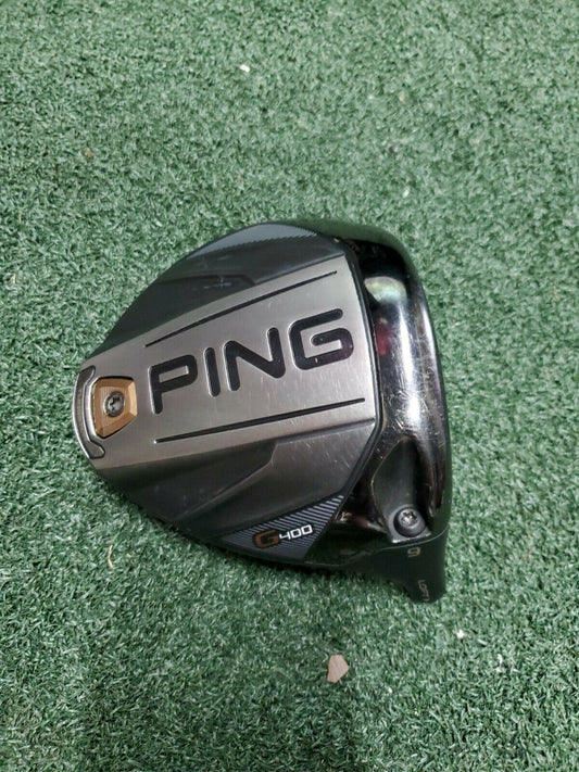 PING G400 DRIVER 9* - CHOICE OF SHAFT - R S X - HEAD COVER INCLUDED