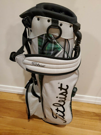 TITLEIST CLOVER +4 GOLF CARRY STAND BAG - MINT