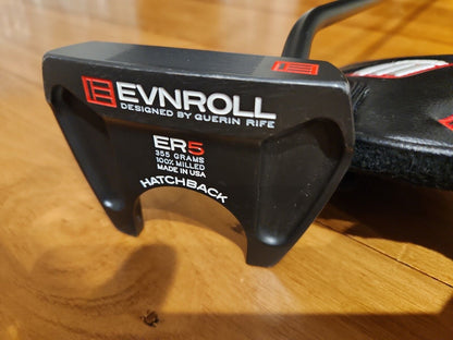 EVNROLL ER5 HATCHBACK 100% Milled Putter - EXCELLENT CONDITION 35"