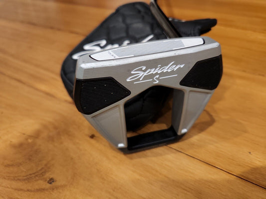 TAYLORMADE SPIDER S GOLF PUTTER - Headcover Included