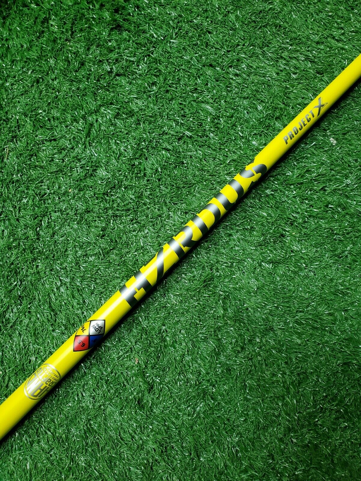 PROJECT X HZRDUS YELLOW HAND CRAFTED  (6.5) 63 X SHAFT - CHOICE OF ADAPTER