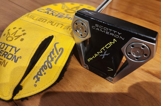 LH SCOTTY CAMERON PHANTOM X 7 Titleist PUTTER 33" - LEFT HANDED Actual Pictures