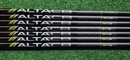 PING ALTA CB AWT GRAPHITE SHAFTS PULLED - SR FLEX  (SOFT REGULAR) 7 SHAFTS