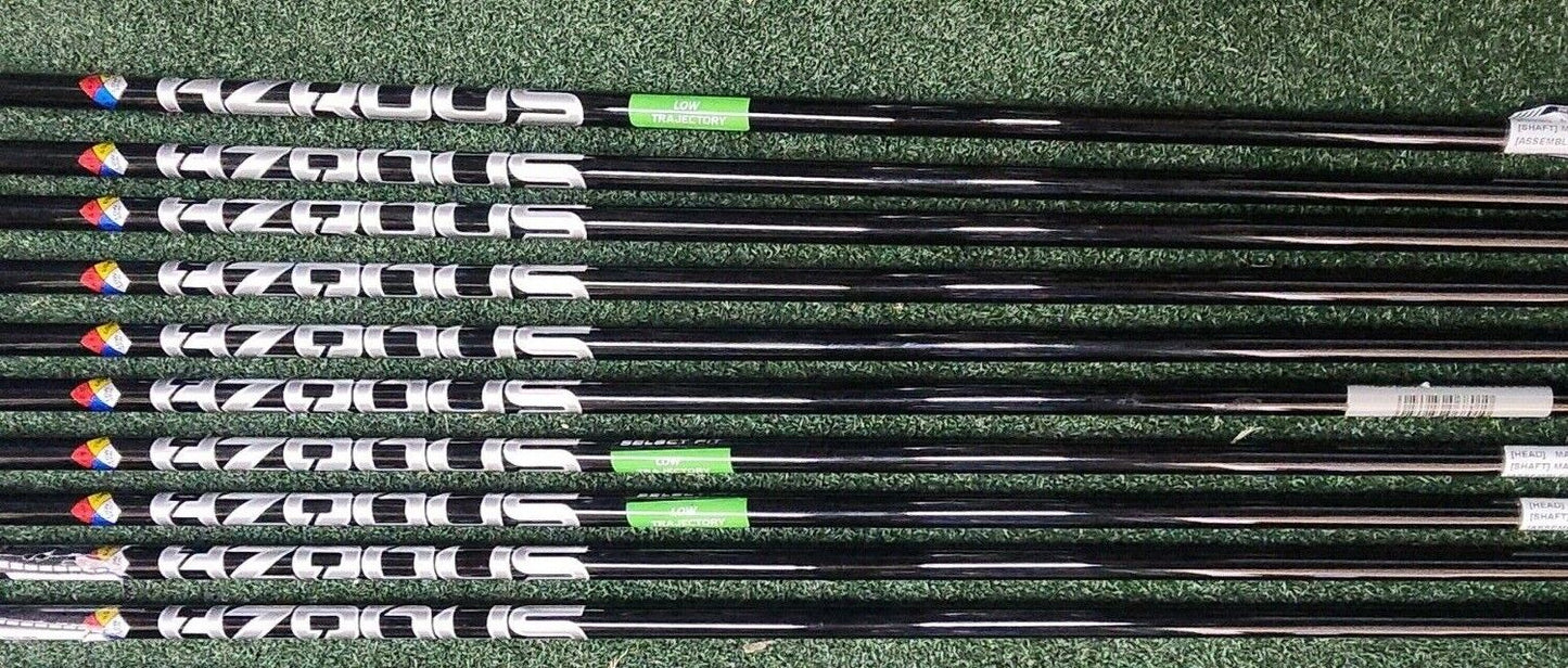 PROJECT X HZRDUS GEN 4 BLACK DUAL TORSIONAL GOLF SHAFTS - SELECT ADAPTER