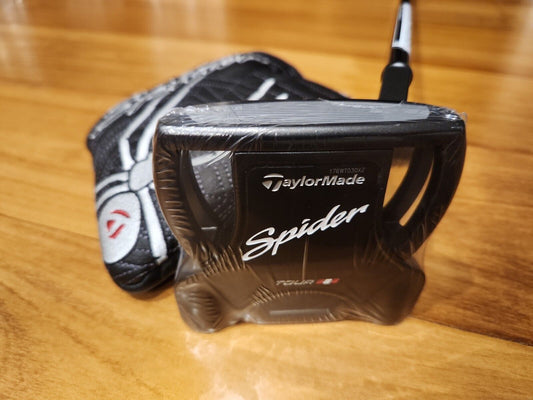 NEW TAYLORMADE SPIDER TOUR ORIGINAL SHORT SLANT PUTTER - Headcover Included