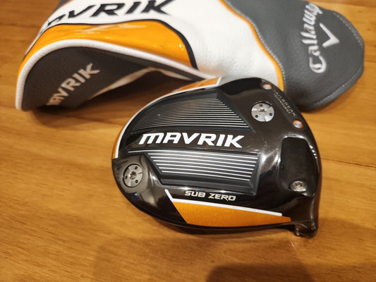 Callaway MAVRIK DRIVER 8.5° - HEAD ONLY - Sub Zero SINGLE DIAMOND  TOUR ISSUE