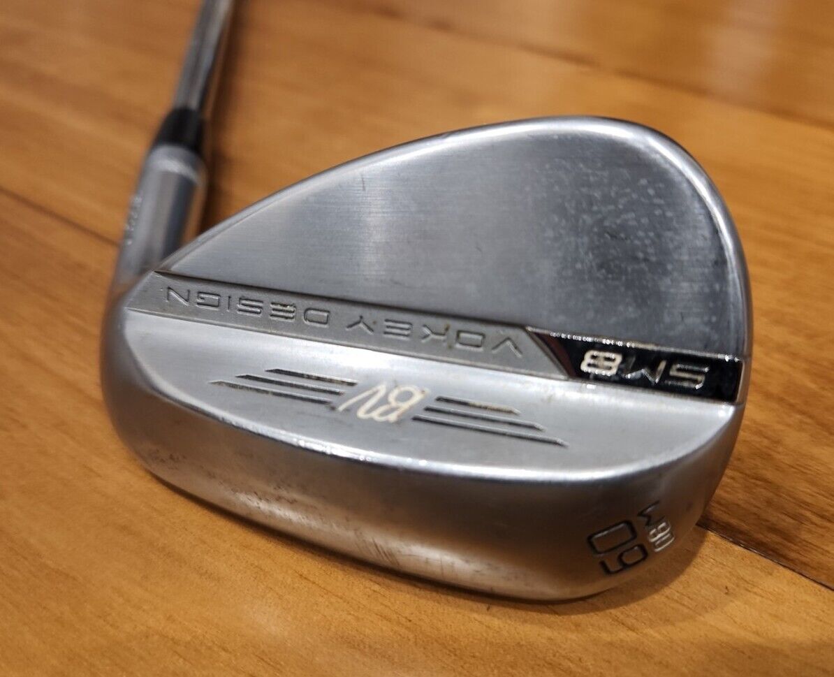 Titleist Vokey SM8 Wedge Chrome 60.08M 60° Loft and 08° Bounce