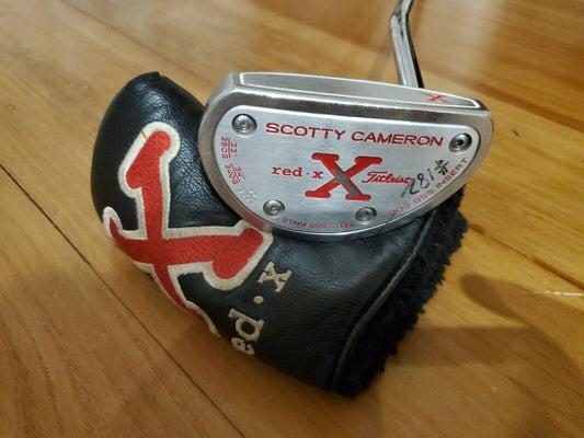 SCOTTY CAMERON RED X  Mallet Titleist PUTTER 33.5"