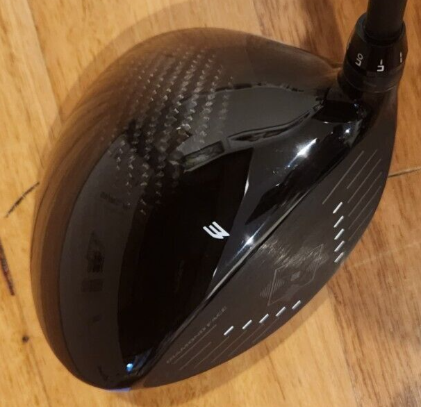 EXOTICS EXS PRO TOUR EDGE 9.5° DRIVER HZRDUS SMOKE YELLOW 6.5 - MINT CONDITION