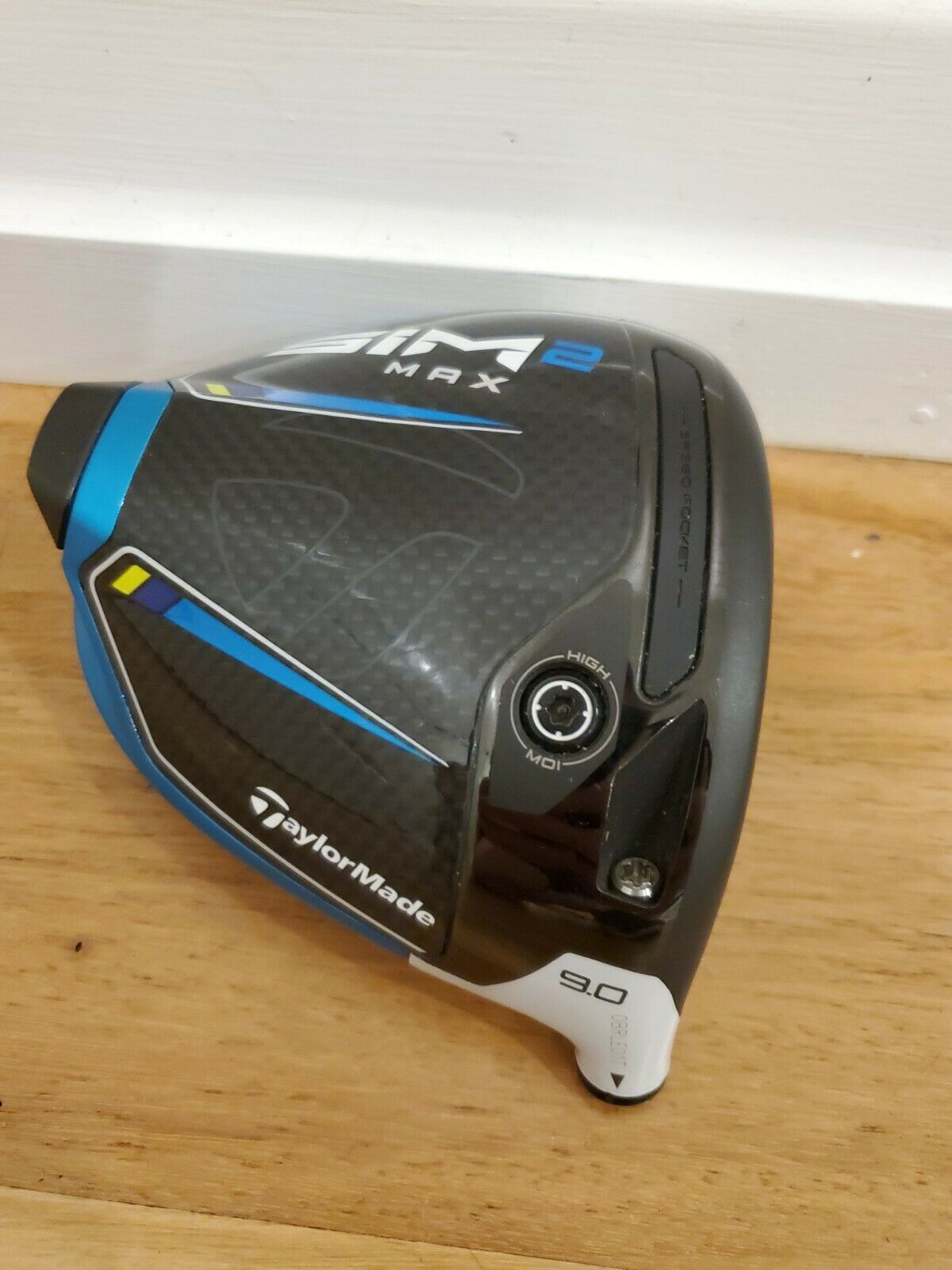 TAYLORMADE SIM 2 MAX 9° DRIVER TOUR ISSUE + HZRDUS GREEN SMALL BATCH  HULK PVD