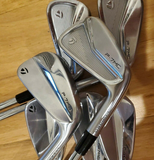TAYLORMADE COMBO P.7MB + P.7MC IRONS 4-PW - Excellent Condition Project X LZ 5.5