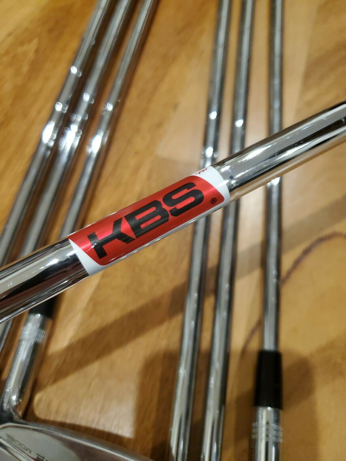 WILSON STAFF FORGED BLADE IRONS 4I-PW -  KBS 105 STIFF SHAFTS