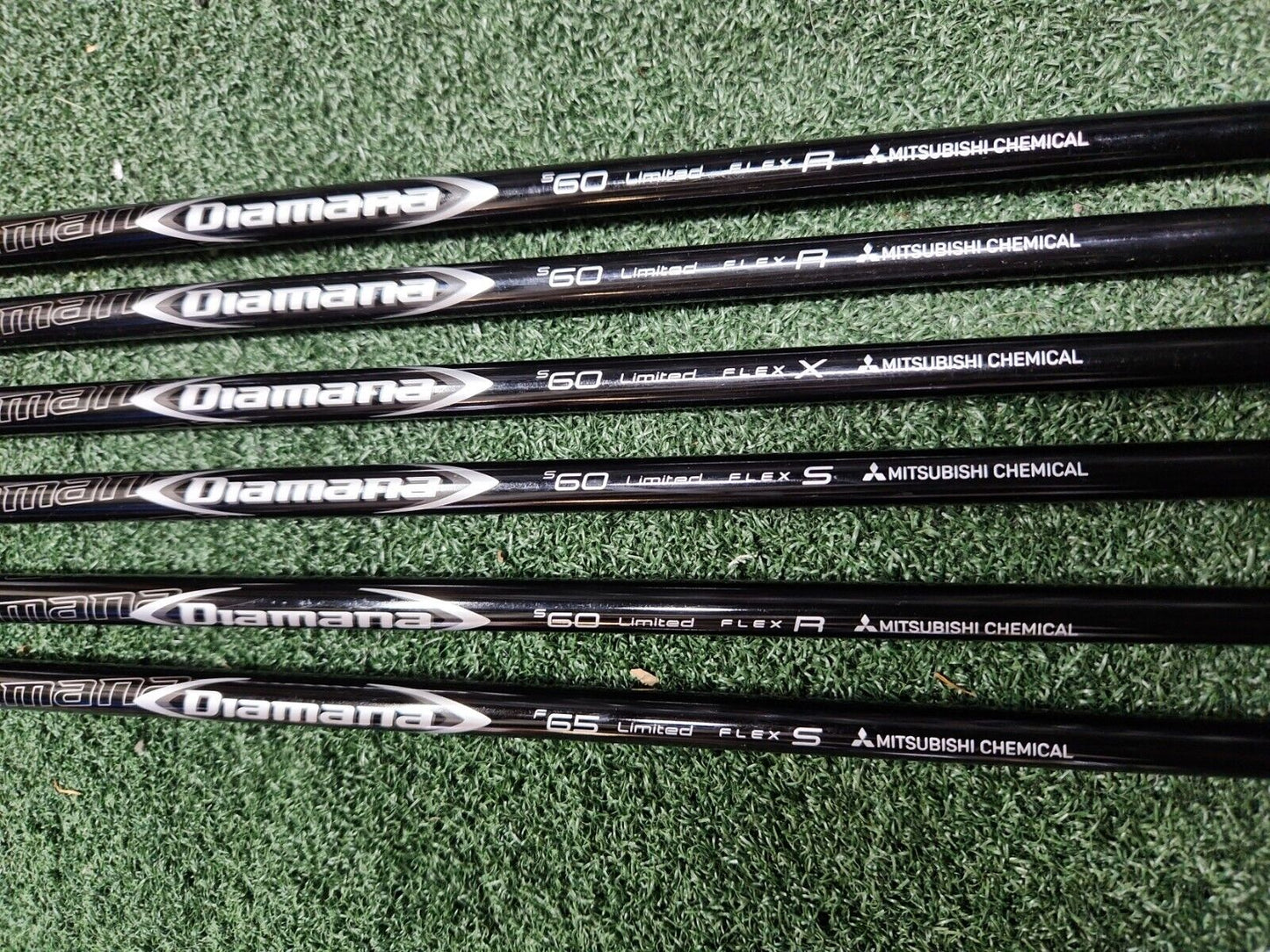 MITSUBISHI DIAMANA LIMITED R S X - GOLF SHAFTS GOLF - GRIP + ADAPTER INCLUDED