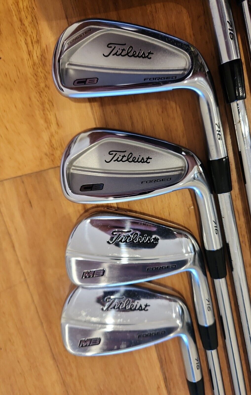 TITLEIST 716 CB MB Combo 3-PW - Dynamic Gold AMT S300 Shafts