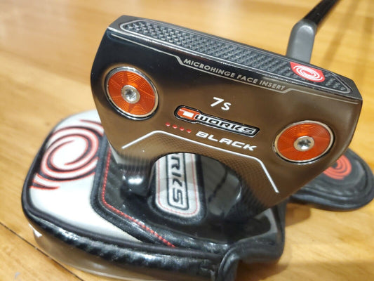 ODYSSEY O WORKS SEVEN 7  S BLACK PUTTER - VERY GOOD CONDITION