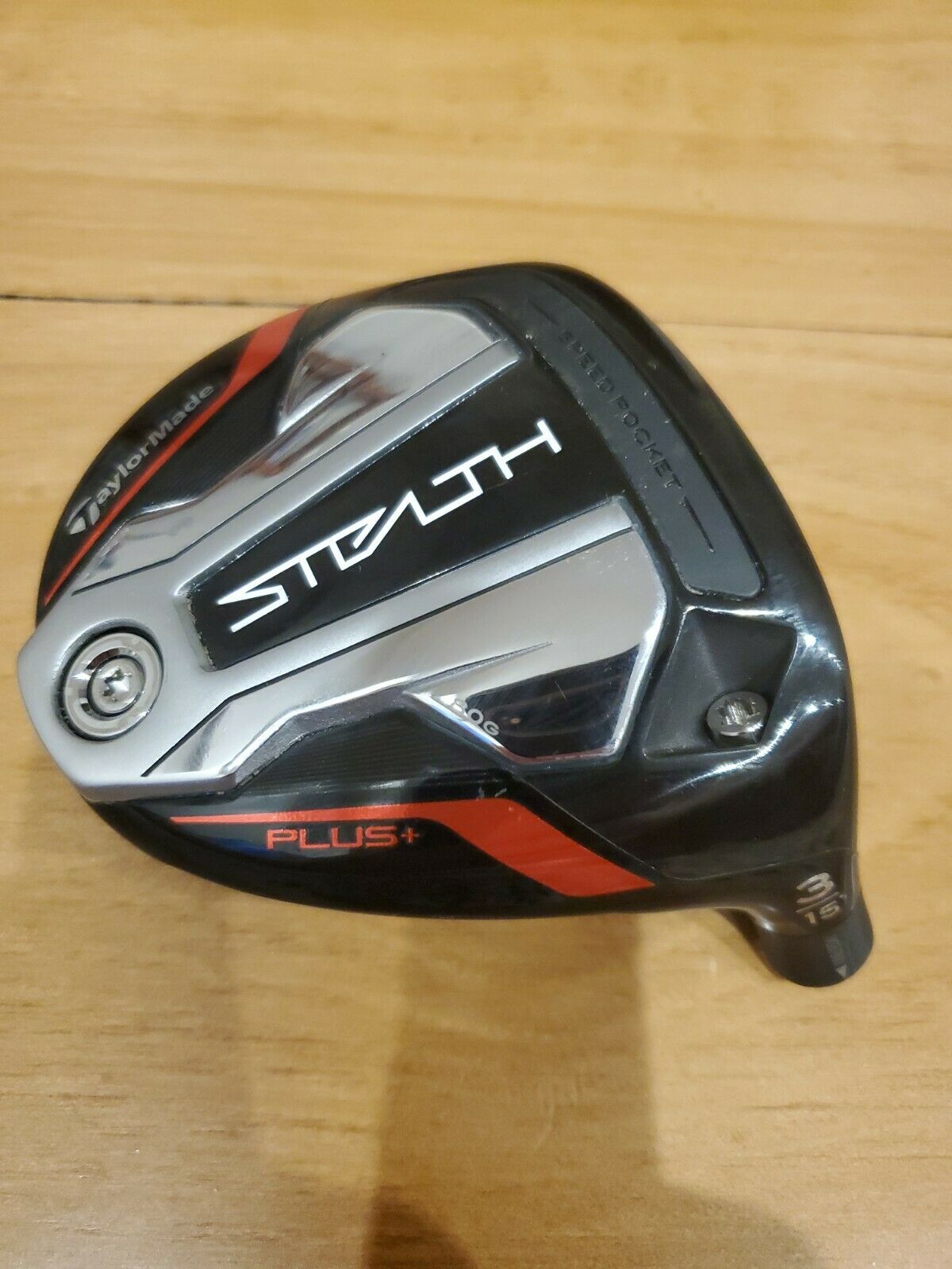 TAYLORMADE STEALTH PLUS + 15° 3 WOOD EXCELLENT CONDITION CARONWOOD TWIST FACE FW