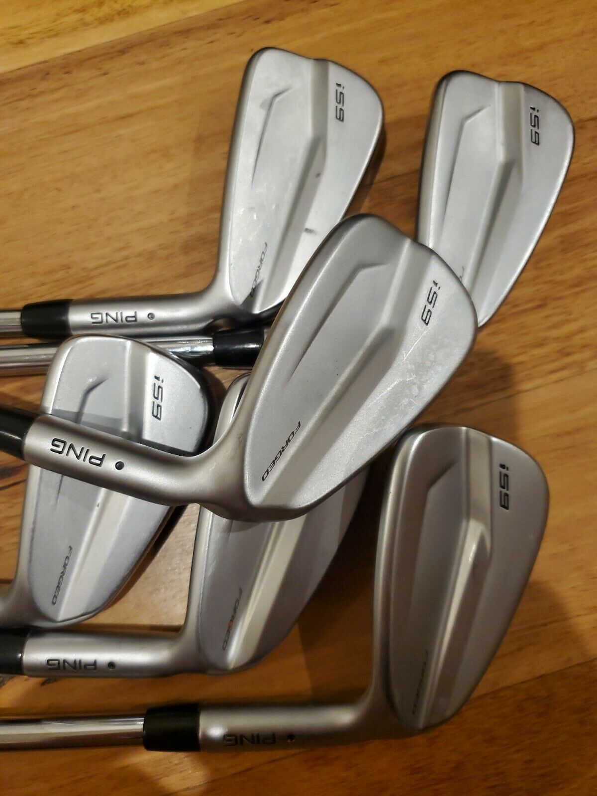 PING i59 BLADE IRONS 2021 4i-9 - EXCELLENT CONDITION - PROJECT X 6.5 SHAFTS