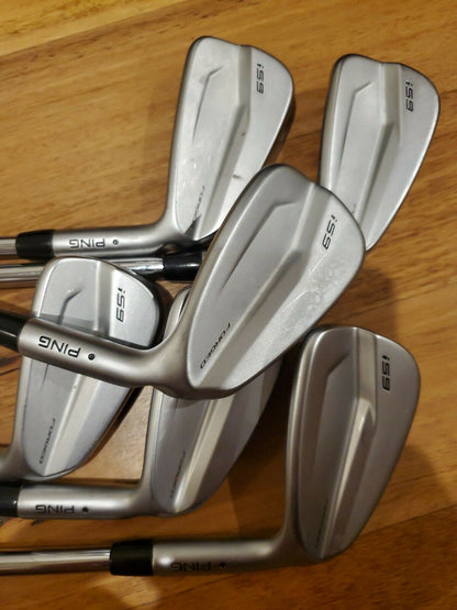 PING i59 BLADE IRONS 2021 4i-9 - EXCELLENT CONDITION - PROJECT X 6.5 SHAFTS