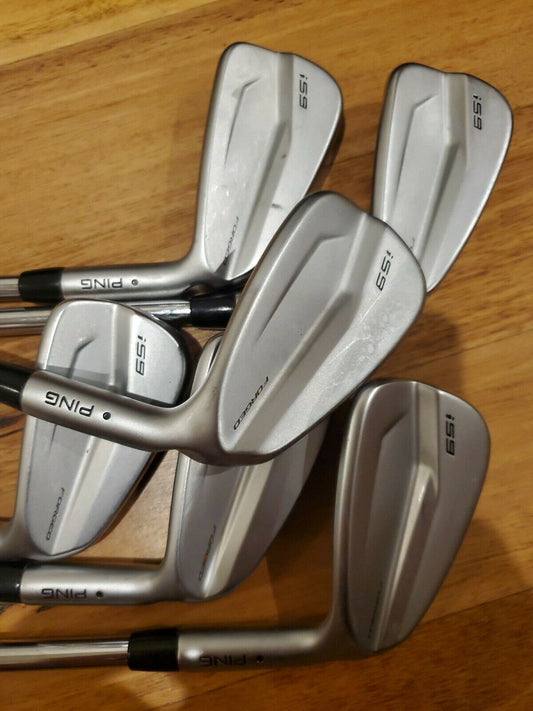 PING i59 BLADE IRONS 2021 4i-9 - EXCELLENT CONDITION - PROJECT X 6.5 SHAFTS
