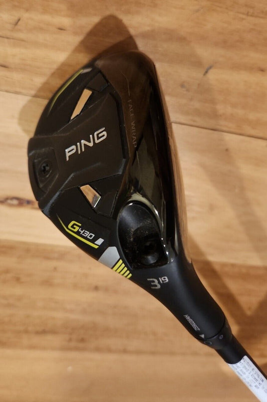 PING G430 HYBRID - 3 UTILITY HYBRID 19° - MINT CONDITION - CHOICE OF SHAFT R/S