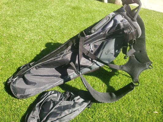 CALLAWAY LIGHT GOLF CARRY STAND BAG - MINT CONDITION