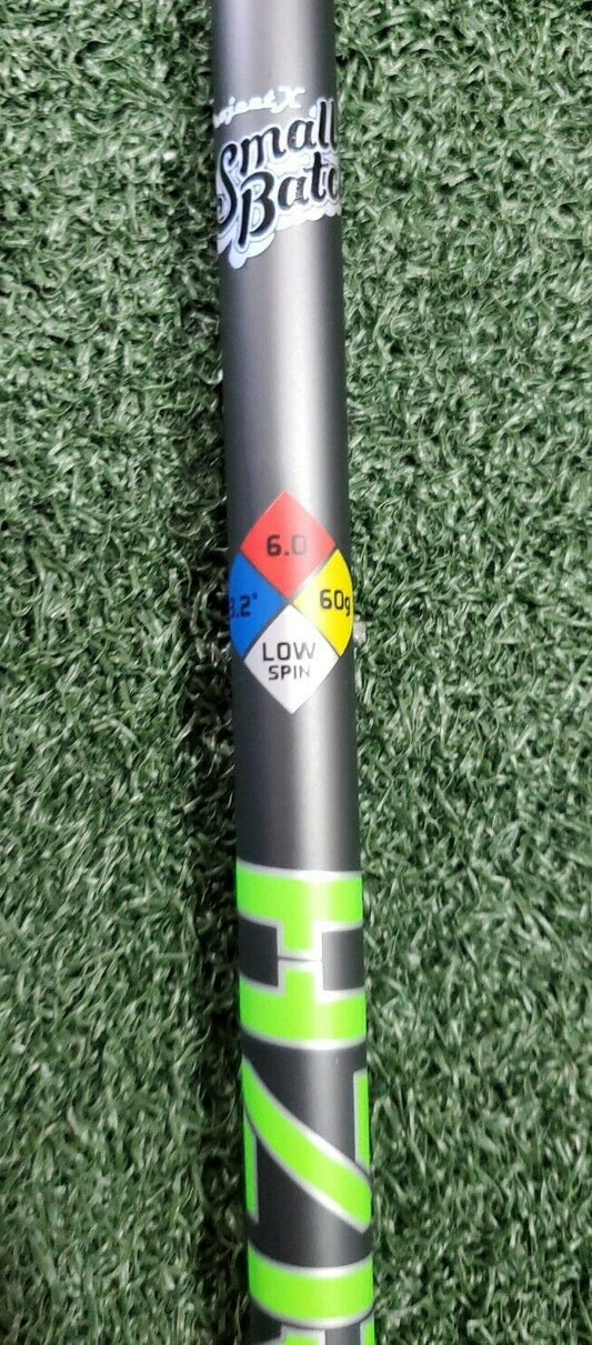 SMALL BATCH PROJECT X HZRDUS SMOKE GREEN 60 6.0 STIFF - ANY BRAND ADAPTER