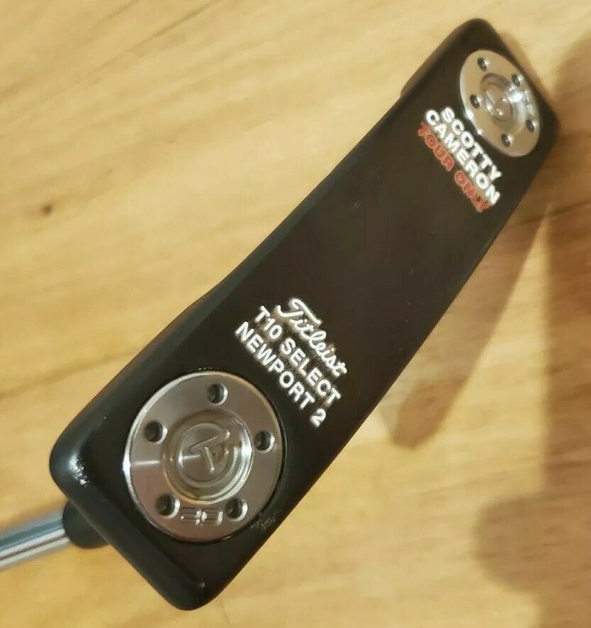 SCOTTY CAMERON CIRCLE T  T10 SELECT NEWPORT 2 TOUR ONLY PUTTER 35" - VERY RARE