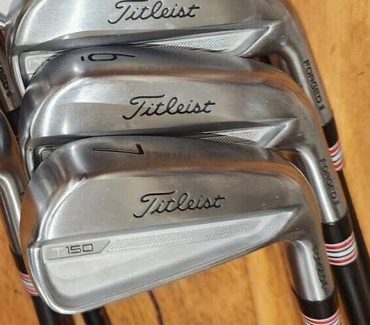 TITLEIST T150 4-PW IRONS - FUJIKURA AXIOM VELOCORE 125X SHAFTS - CUSTOM
