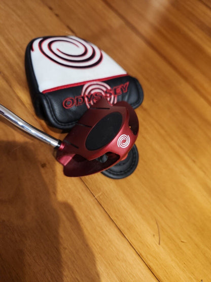 ODYSSEY O WORKS TOUR R-LINE RED PUTTER - VERY GOOD CONDITION