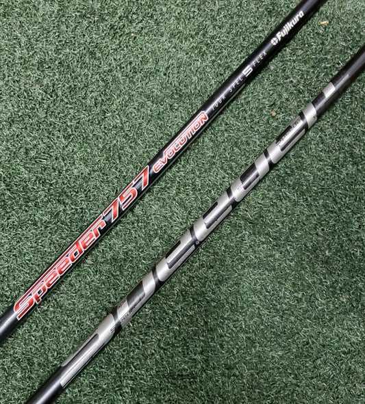 FUJIKURA SPEEDER EVOLUTION TOUR SPEC 757 SHAFT - STIFF - CHOICE OF ADAPTER