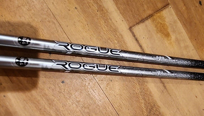 ALDILA ROGUE 110MSI SILVER GOLF SHAFTS - ADAPTER & GRIP INCLUDED