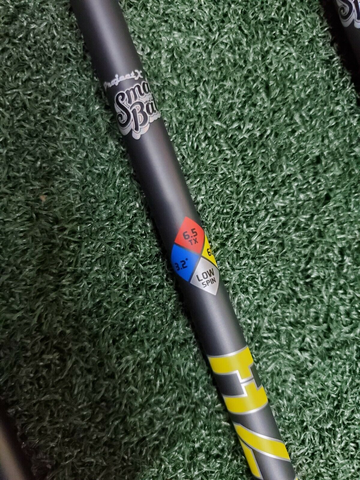 SMALL BATCH PROJECT X HZRDUS SMOKE YELLOW 60 (6.5) X SHAFT - ANY BRAND ADAPTER