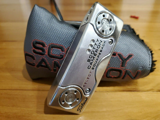 SCOTTY CAMERON SELECT SQUAREBACK  PUTTER. TITLEIST