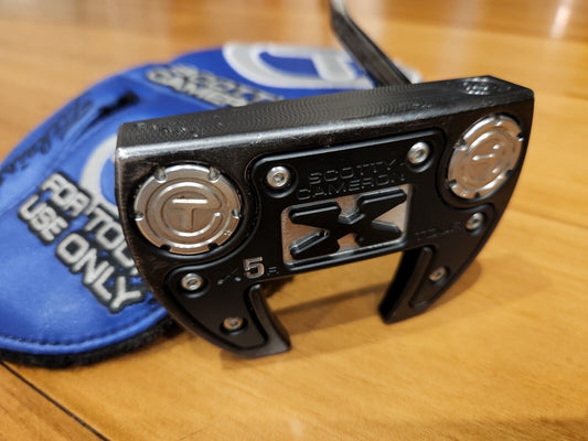 SCOTTY CAMERON CIRCLE T  FUTURA X5R  FOR TOUR USE ONLY PUTTER 35" TITLEIST
